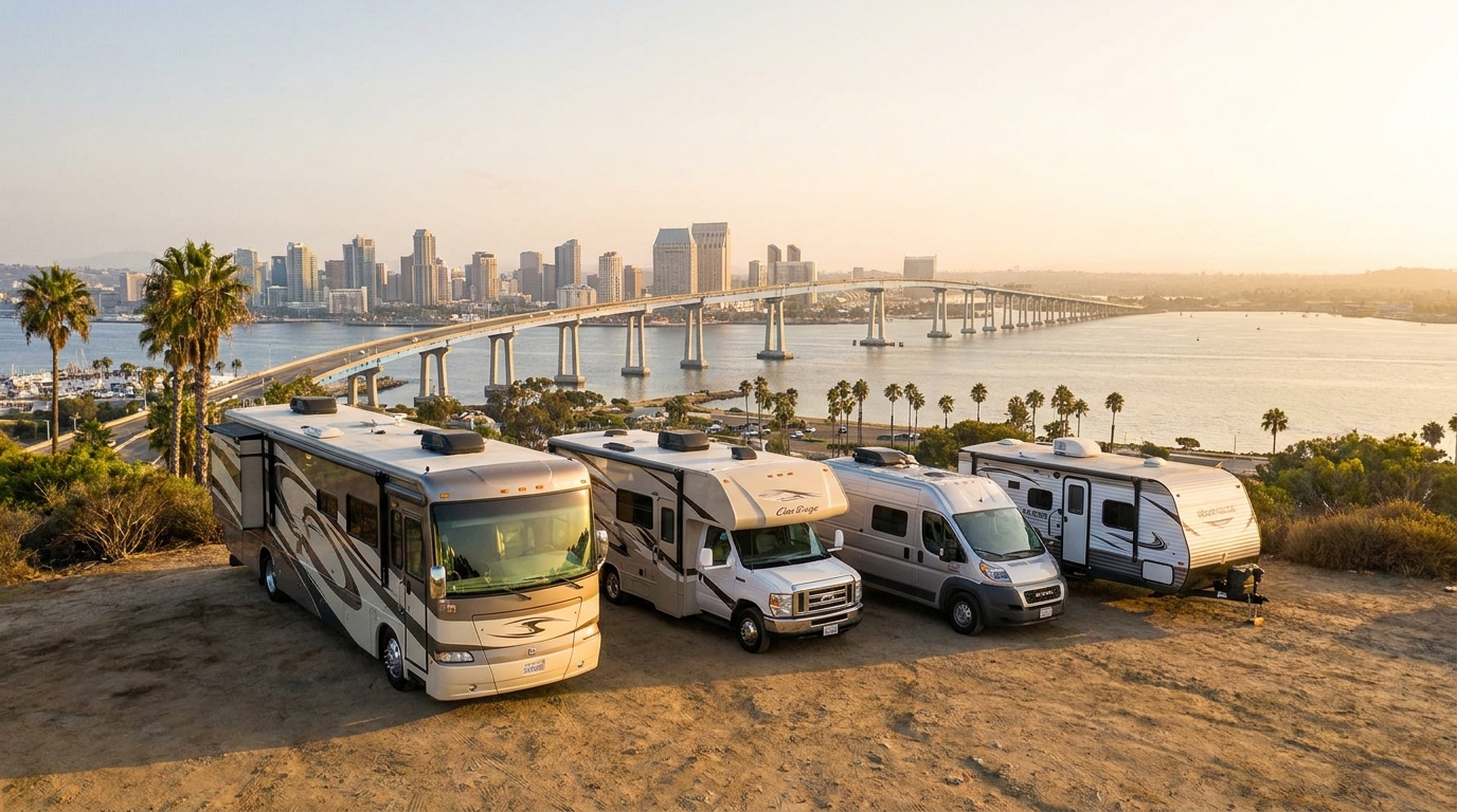 Last-Minute RV Rental Comparison in San Diego - Suppliers 2026
